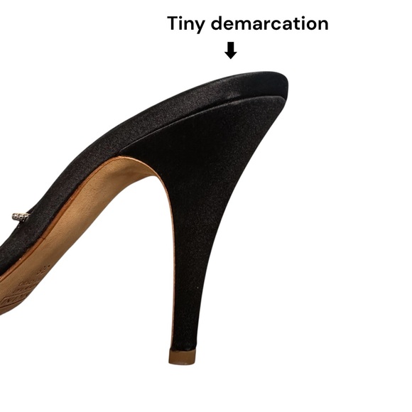 Giuseppe Zanotti black satin high heel with crystals Sz 8 eu 38 never worn - Picture 15 of 15